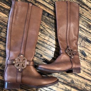 Brown Tory Burch Riding boot size 7
